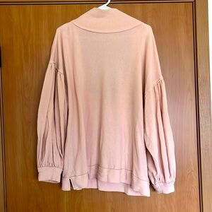 Free People Open Back Long Sleeve Medium